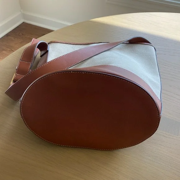 Mango Brown and Cream Women's Bag - Picture 12 of 13